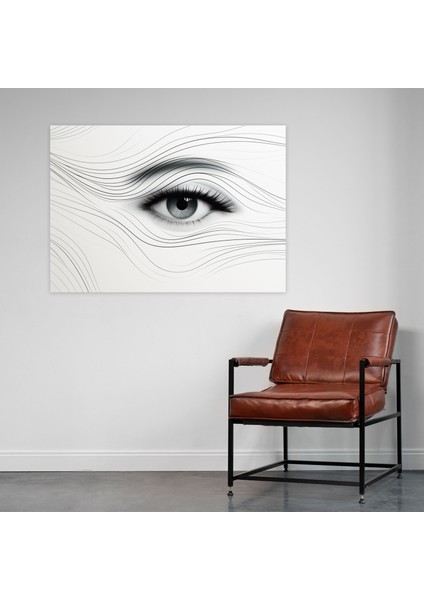 Hipnoz Duvar Dekoru - Enerji Dalgaları Kanvas Duvar Sanatı fiyatları