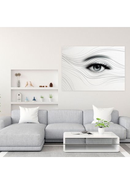 Hipnoz Duvar Dekoru - Enerji Dalgaları Kanvas Duvar Sanatı modelleri