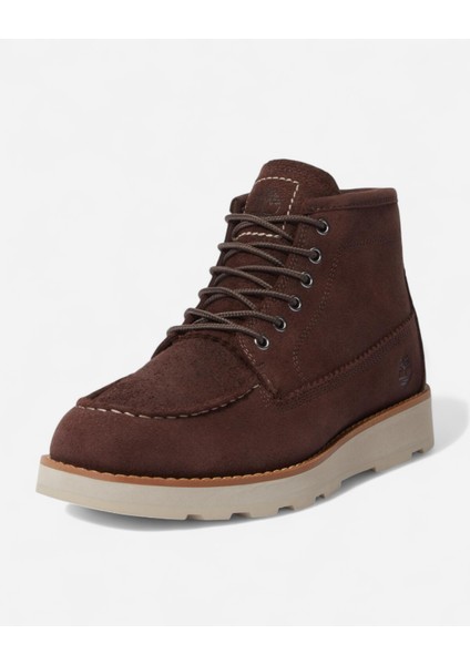 BRITTON MILLS MID LACE UP CHUKKA BOOT Erkek Dark Brown Suede Bot TB0A6CEPEIV1 fırsatları