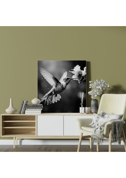 Siyah Beyaz Güvercin Duvar Sanatı - Güvercin Kanvas Tablo Duvar Dekorasyonu Ev Dekorasyonu fiyatları