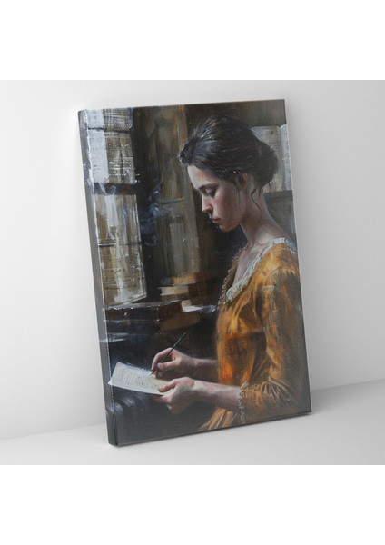 Johannes Vermeer Tablo - Kanvas Ev Dekorasyonu Duvar Dekorasyonu