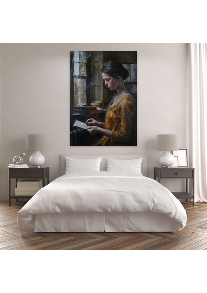 Johannes Vermeer Tablo - Kanvas Ev Dekorasyonu Duvar Dekorasyonu modelleri