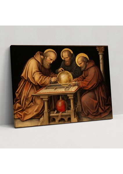 Ortaçağ Temalı Kanvas Tablo - El Işi Yazılar - Ortaçağ Kanvas Duvar Sanatı Duvar Sanatı