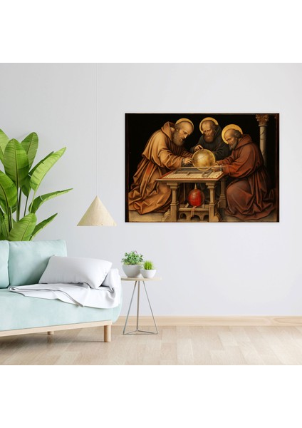 Ortaçağ Temalı Kanvas Tablo - El Işi Yazılar - Ortaçağ Kanvas Duvar Sanatı Duvar Sanatı modelleri