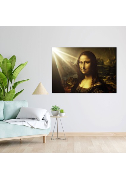 Leonardo Da Vinci Mona Lisa Tablo Sanatı - Kanvas Tablo Duvar Sanatı fiyatları