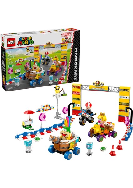 72036 LEGO Super Mario - Baby Peach ve Grand Prix Seti 823 Parça +8 Yaş indirimleri