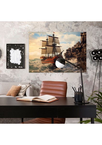 LEGO Korsan Gemisi Kanvas Tablo - LEGO Kanvas Korsan Gemisi modelleri