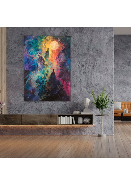 Efsanevi Göksel Maniyerizm Kanvas Tablo - Maniyerizm Kanvas Duvar Sanatı modelleri