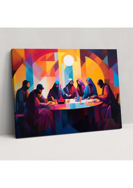 Isa'nın Son Akşam Yemeği Duvar Dekoru - Duvar Süsü Ev Dekorasyonu Duvar Sanatı