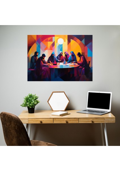 Isa'nın Son Akşam Yemeği Duvar Dekoru - Duvar Süsü Ev Dekorasyonu Duvar Sanatı fiyatları