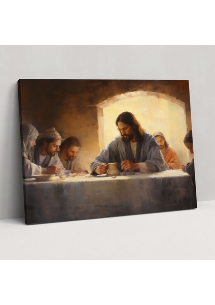 Isa'nın Son Akşam Yemeği Tablo Baskısı - Isa'nın Son Akşam Yemeği Duvar Sanatı Ev Dekorasyonu