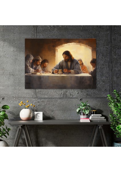 Isa'nın Son Akşam Yemeği Tablo Baskısı - Isa'nın Son Akşam Yemeği Duvar Sanatı Ev Dekorasyonu fiyatları