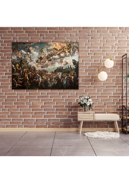 Michelangelo Duvar Sanatı - Ev Dekorasyonu Için Kanvas Tablo modelleri