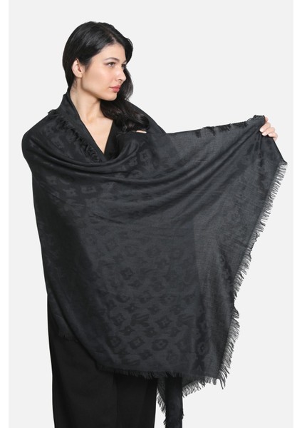 Siyah %100 Pamuk Şal indirimleri