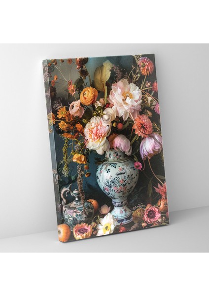 Frida Kahlo Tarzı Kanvas Tablo - Frida Kahlo Kanvas Duvar Dekorasyonu