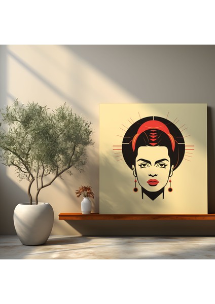 Frida Kahlo Kanvas Tablo - Duvar Dekorasyonu modelleri