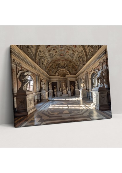 Rönesans Michelangelo Duvar Sanatı - Michelangelo Kanvas Tablo Duvar Sanatı