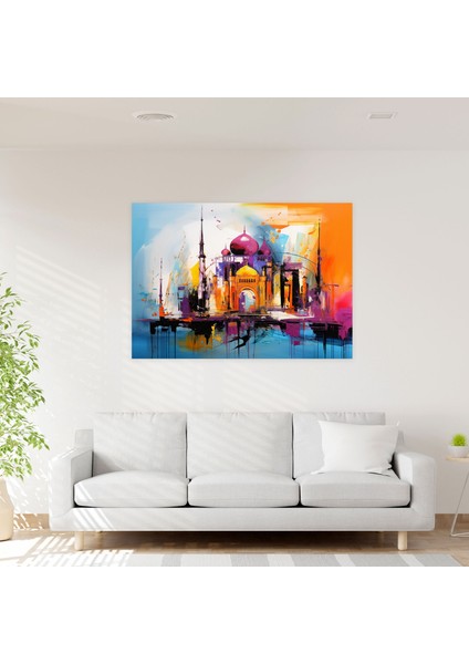 Soyut Cami Kanvas Tablo - Cami Kanvas Tablo Kanvas Duvar Sanatı Soyut Ifade Sanatı fiyatları