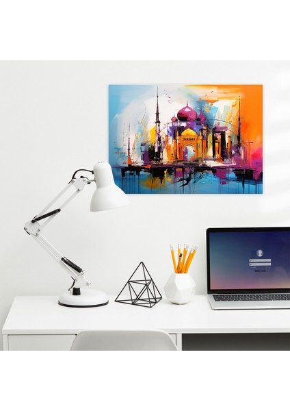 Soyut Cami Kanvas Tablo - Cami Kanvas Tablo Kanvas Duvar Sanatı Soyut Ifade Sanatı modelleri