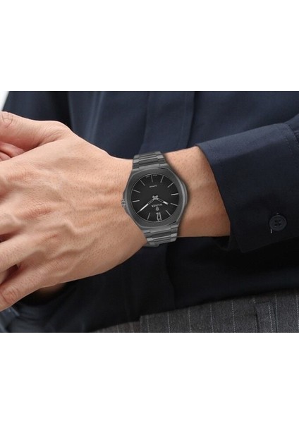 WA.10122-C Erkek Kol Saati | Siyah 316L Çelik Saat modelleri
