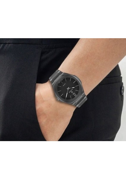 WA.10122-C Erkek Kol Saati | Siyah 316L Çelik Saat fırsatları