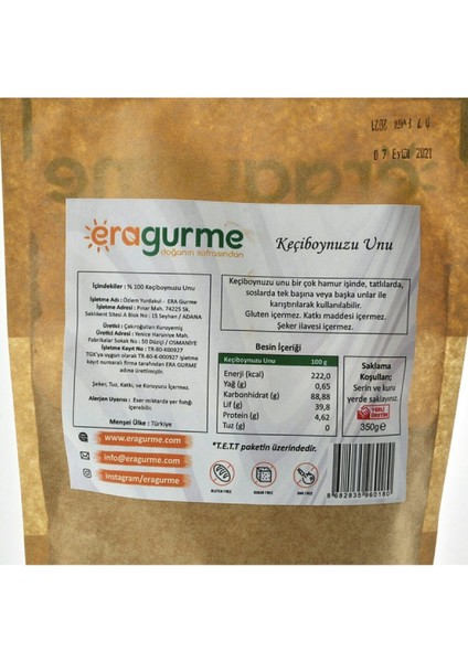 Keçiboynuzu Unu 350G fiyatları