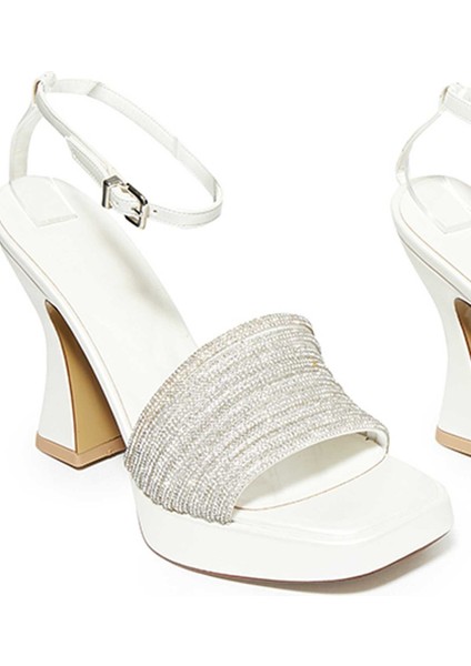 Taşlı Neolit Taban Kalın Topuklu Ayakkabı 331-887 Kadın Ayakkabı modelleri