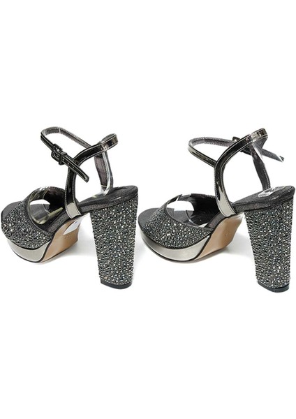 Taşlı Neolit Taban Kalın Topuklu Ayakkabı 331-390 Kadın Ayakkabı fırsatları