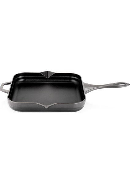 Guss Chef Döküm Kare Kızartma Tavası 28X28 Cm-Gri indirimleri