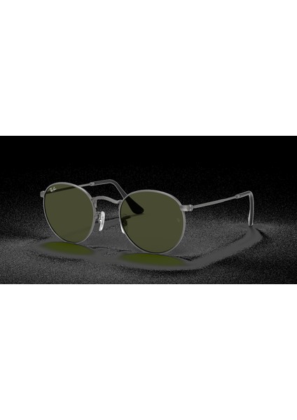 RB 3447 029 50 Round Metal Unisex Güneş Gözlüğü