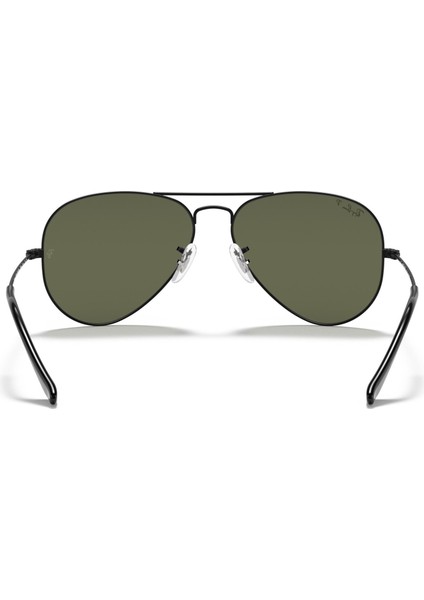 3025 002/58 58 Unisex Güneş Gözlüğü Aviator Polarize modelleri