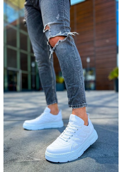 Erkek Sneaker Ayakkabı Beyaz MN105 fırsatları