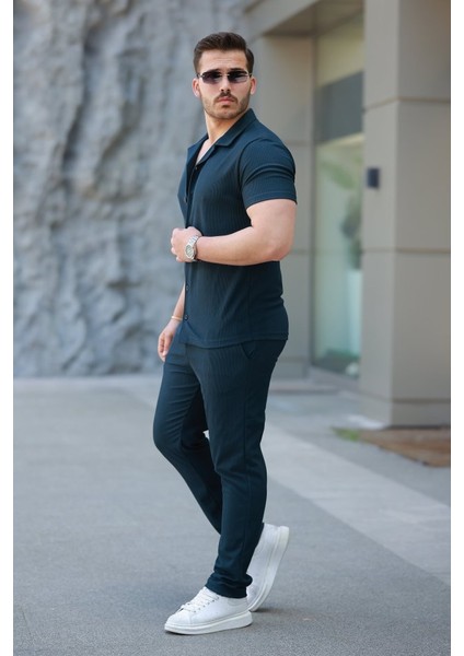 Erkek Ottoman Kumaş Pantolon Gömlek Takım modelleri