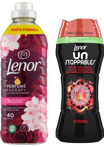 Gelsomıno Scarlato 40 Yıkama + Lenor Spring Granül Parfüm 210 Gr.