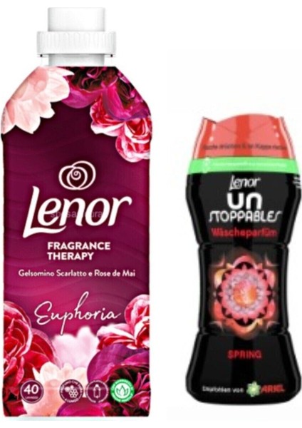 Gelsomıno Scarlato 40 Yıkama + Lenor Spring Granül Parfüm 210 Gr.