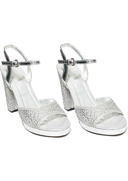 Taşlı Neolit Taban Kalın Topuklu Ayakkabı 331-390 Kadın Ayakkabı fiyatları