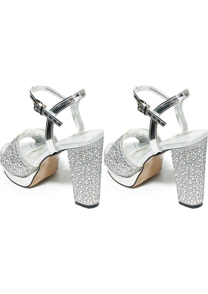 Taşlı Neolit Taban Kalın Topuklu Ayakkabı 331-390 Kadın Ayakkabı fırsatları