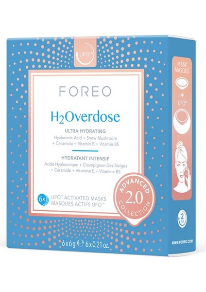 Ufo™ H2OVERDOSE 2.0 6'lı Aktif Maske