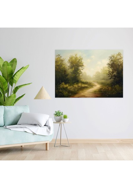 Sakin Manzara Klasizm Kanvas Tablo - Klasizm Duvar Sanatı Duvar Dekorasyonu modelleri
