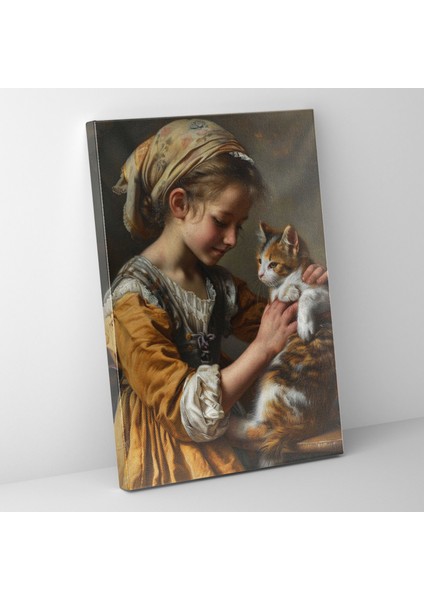 Johannes Vermeer Duvar Sanatı Kanvas Tablo - Duvar Dekorasyonu Için Johannes Vermeer Temalı Kanvas Tablo