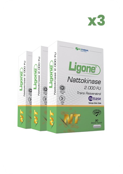 Nattokinase 30 Bitkisel Kapsül X3 Adet
