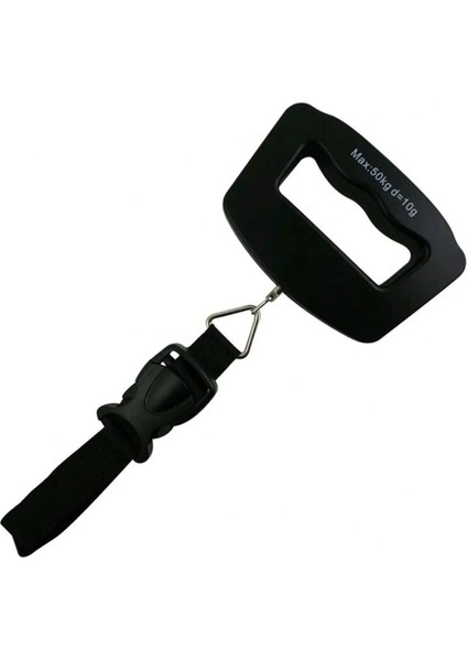 50 kg Işıklı El Kantarı Bavul Terazisi + 2 Pil, Çok Renkli, Hafif ve Pratik Kullanım