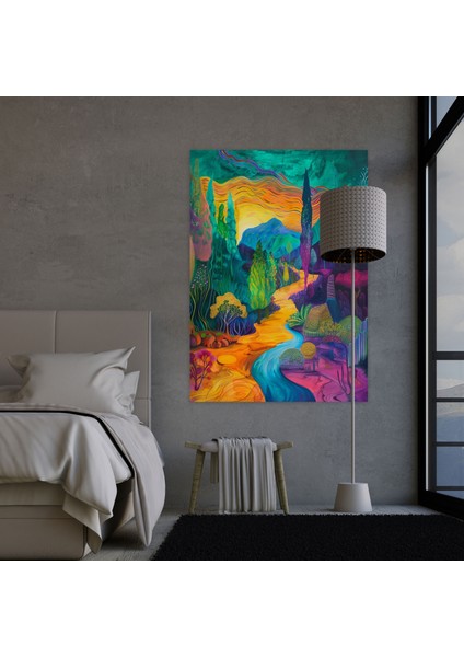 Frida Kahlo Tarzı Duvar Dekorasyonu - Kanvas Tablo Duvar Dekorasyonu modelleri