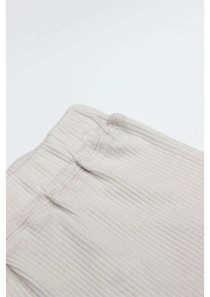 Bistyle Modal Flying Balloons Patikli Pantolon BS16122 Bej modelleri