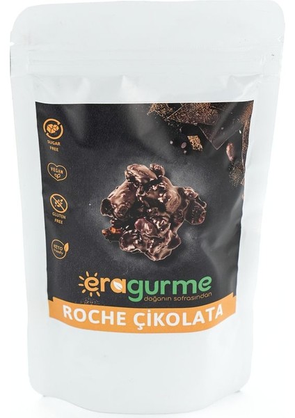 Roche Çikolata - Vegan, Glutensiz, Ketojenik - 80G