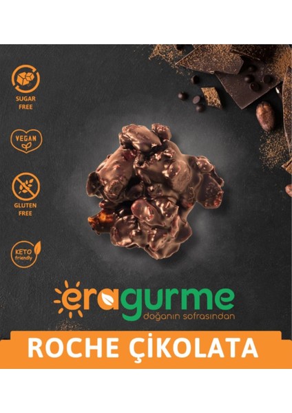 Roche Çikolata - Vegan, Glutensiz, Ketojenik - 80G fırsatları