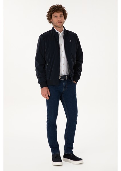 Erkek Lacivert Deri Mont-Kaban 50317295-200 fırsatları