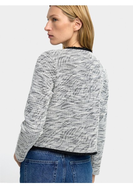 Dokulu Örgü Hırka fırsatları