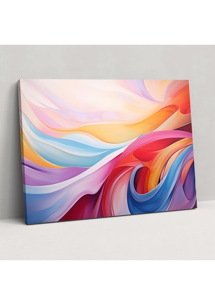 Formula 1 Kanvas Tablo - Duvar Dekorasyonu Canlı Renkler