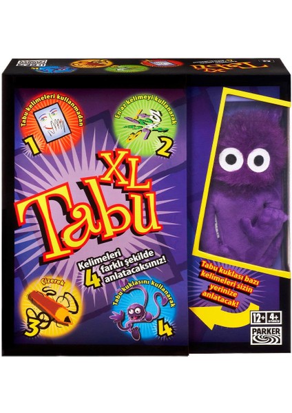 04199 Hasbro Gaming - Tabu Xl +12 Yaş indirimleri